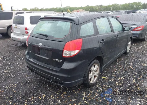 2004 Toyota Matrix Xr from USA, damaged, VIN 2T1KR32E94C201853